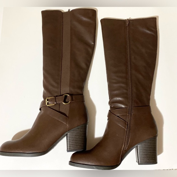 SOUL Naturalizer Timber Dark Brown Synthetic Boots - Picture 3 of 15